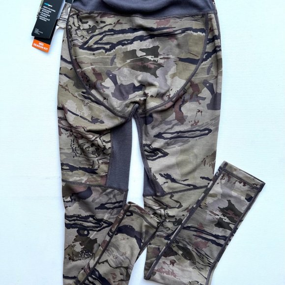 Under Armour 1297425 Mid Season Reversible Wool Base Leggings Barren Camo ( S ) - Picture 4 of 4